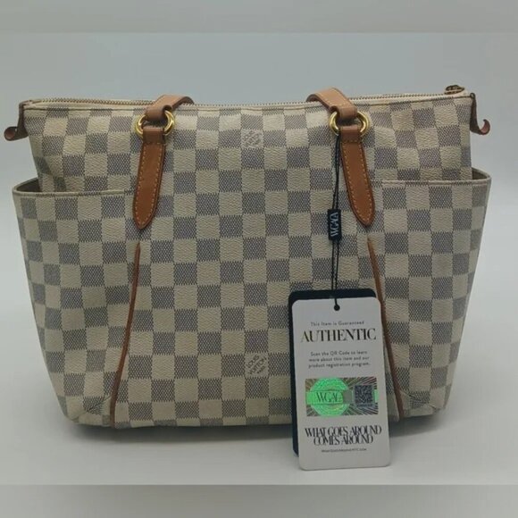 Louis Vuitton Totally Damier Azur Tote Size PM SD3009​​ - Picture 1 of 16